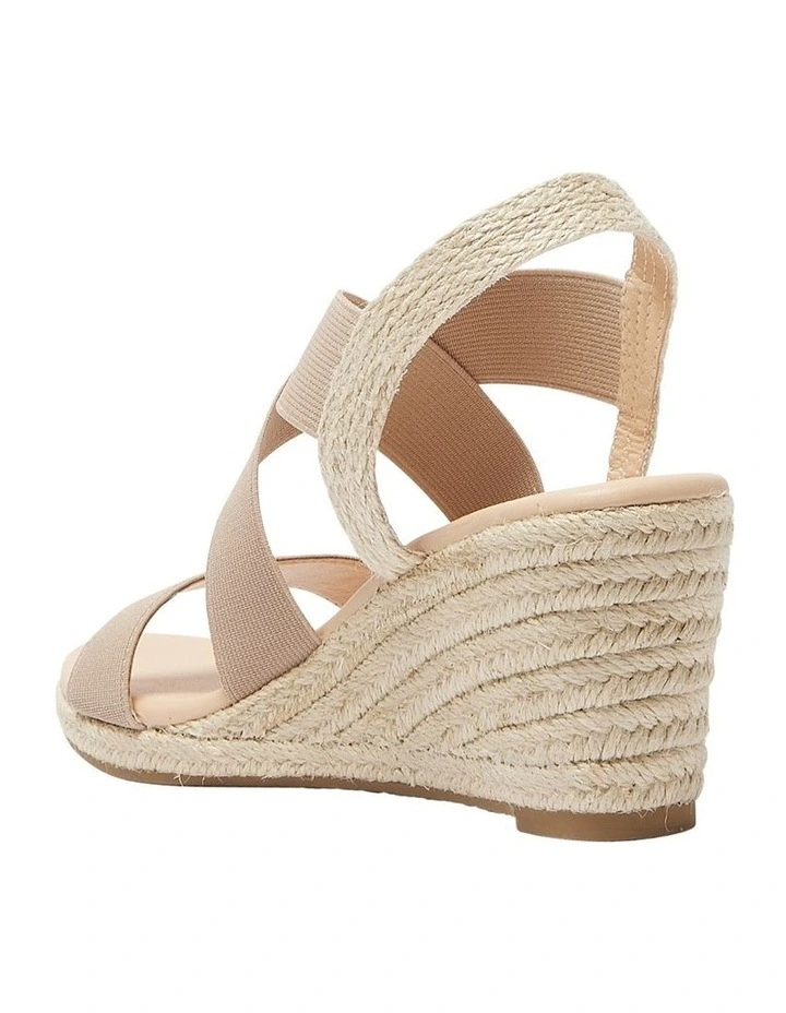 Selina Sandals in Natural Elastic image 6