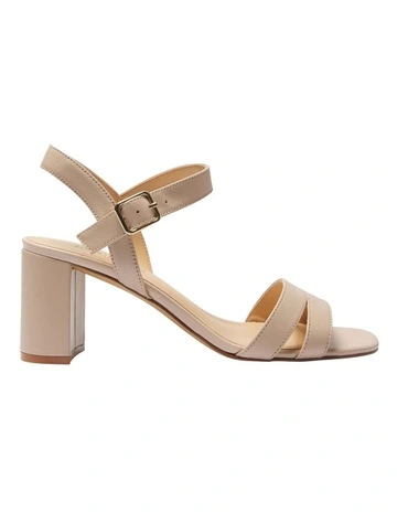 Utopia Leather Sandals in Blush