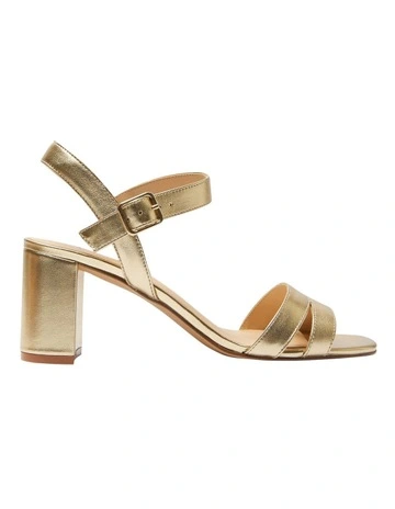 Utopia Sandals in Soft Gold Metallic