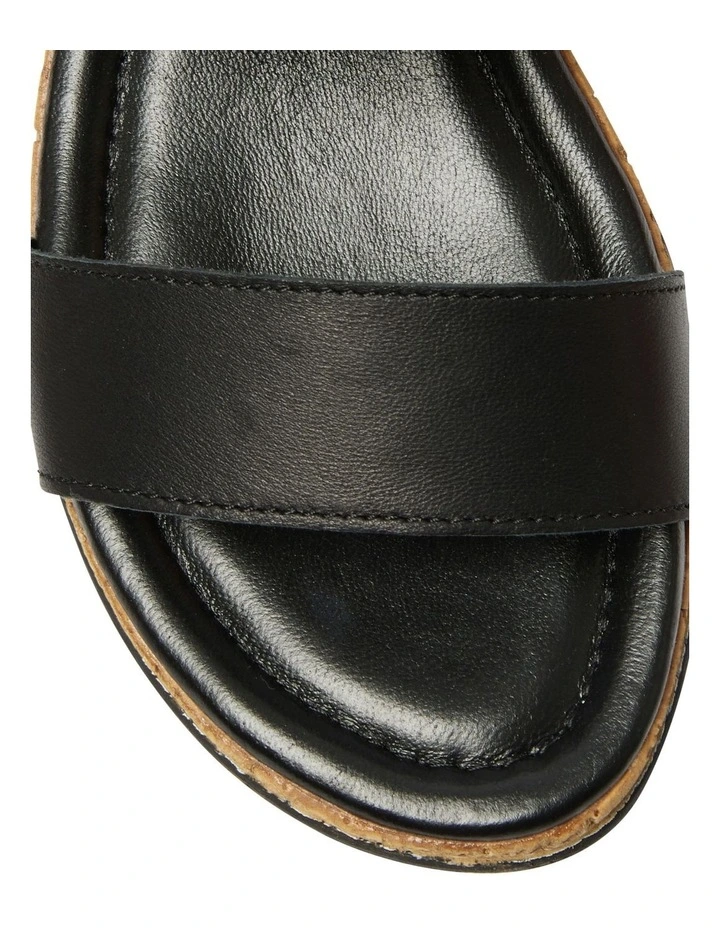 Ibis Leather Sandals in Black image 7
