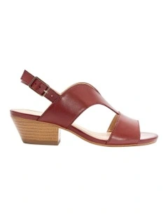 Valetta Sandals in Red Glove