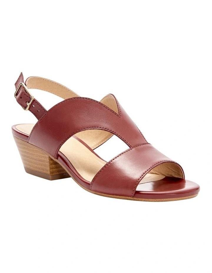 Valetta Sandals in Red Glove image 2
