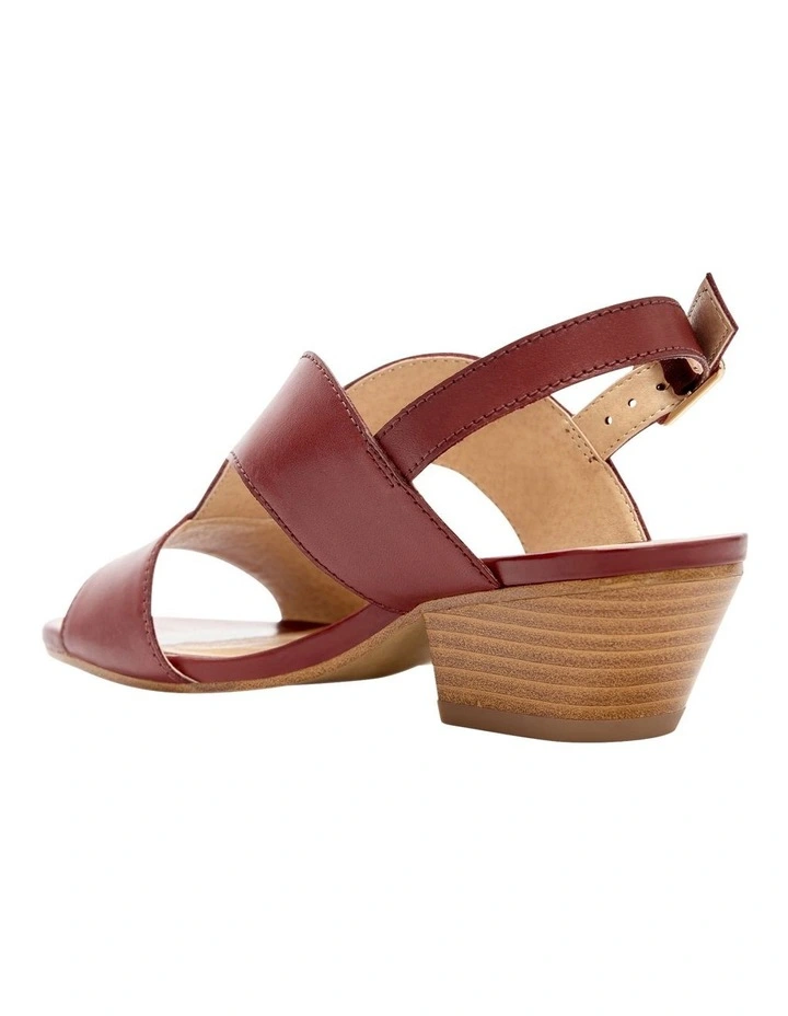 Valetta Sandals in Red Glove image 3