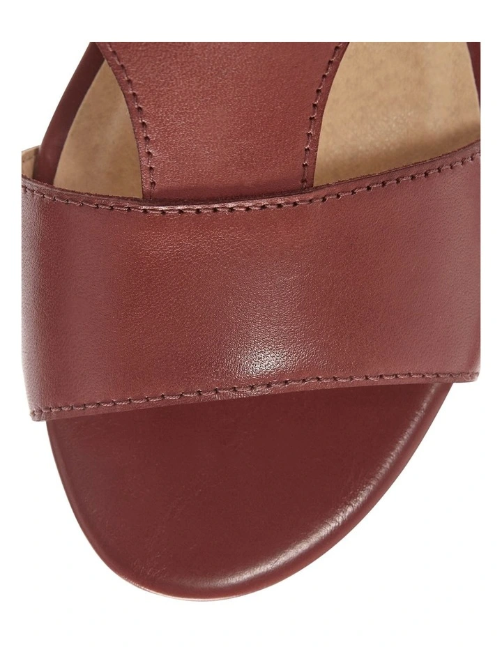 Valetta Sandals in Red Glove image 4