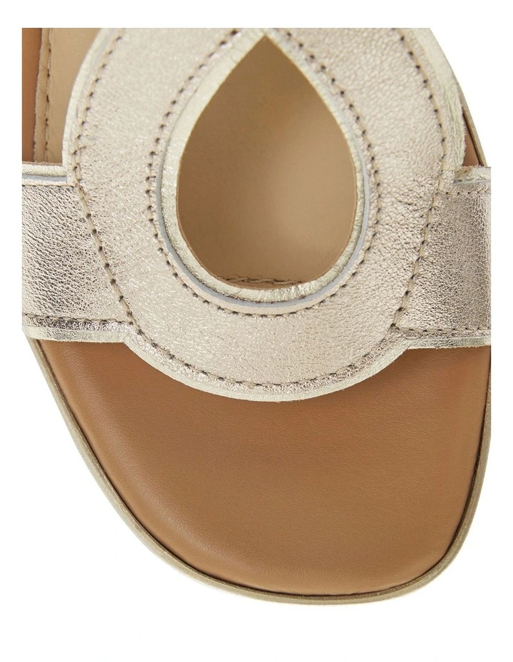 Heart Sandals in Grey image 4
