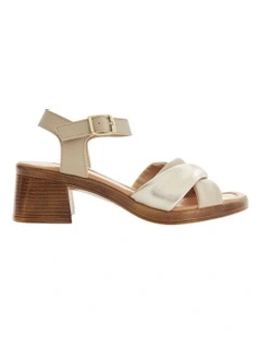 Odette Sandals in Blush Glove / Pewter