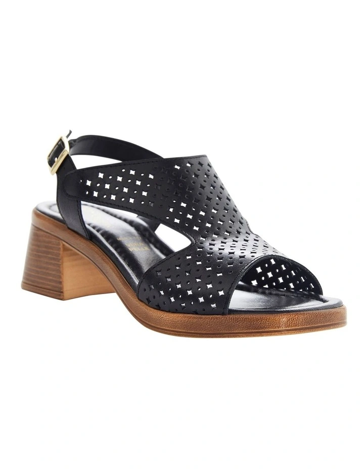 Orchid Sandals in Black image 2
