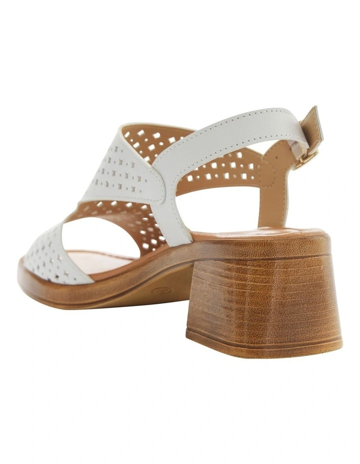 Orchid Sandals in White image 3