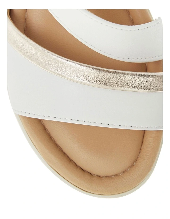 Avery Sandals in White image 4