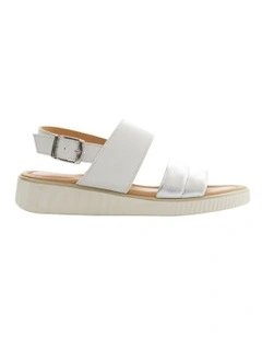 Shift Sandals in White