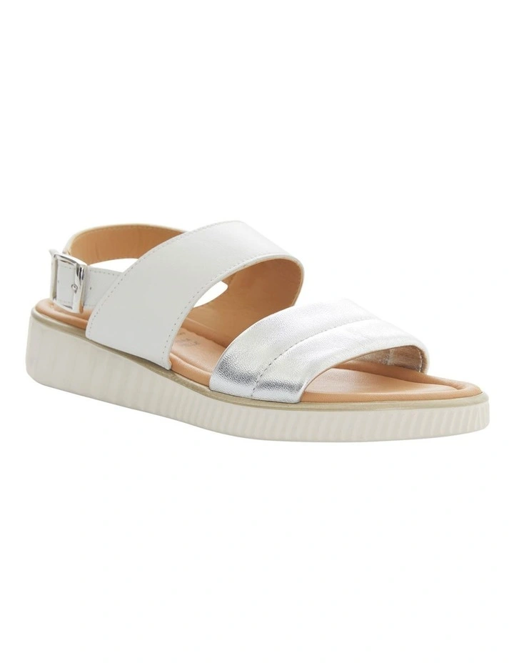 Shift Sandals in White image 2