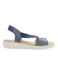 Sally Sandals in Navy Frost Multi
