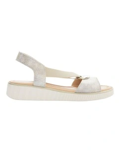 Sally Sandals in Silver