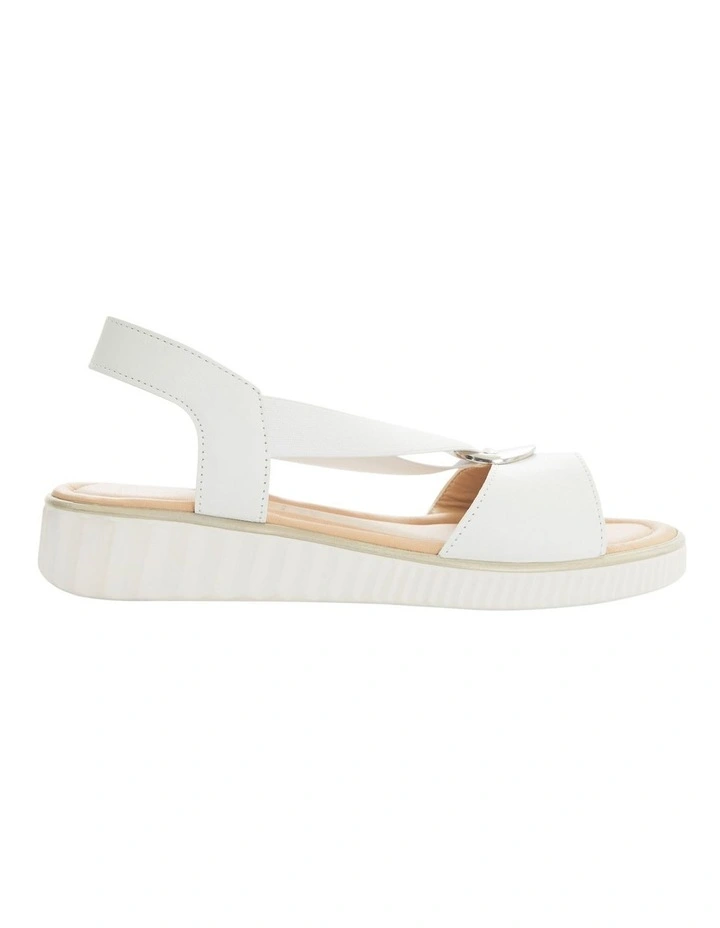 Sally Sandals in White image 1