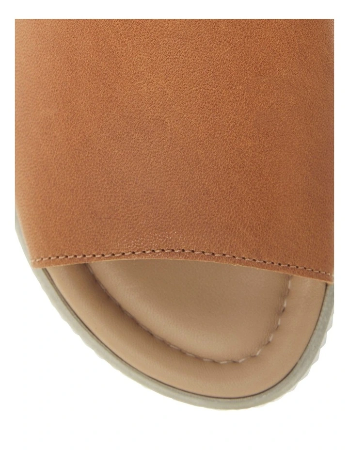 Safari Leather Sandals in Tan image 4