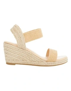 Sylvie Sandals in Natural Raffia
