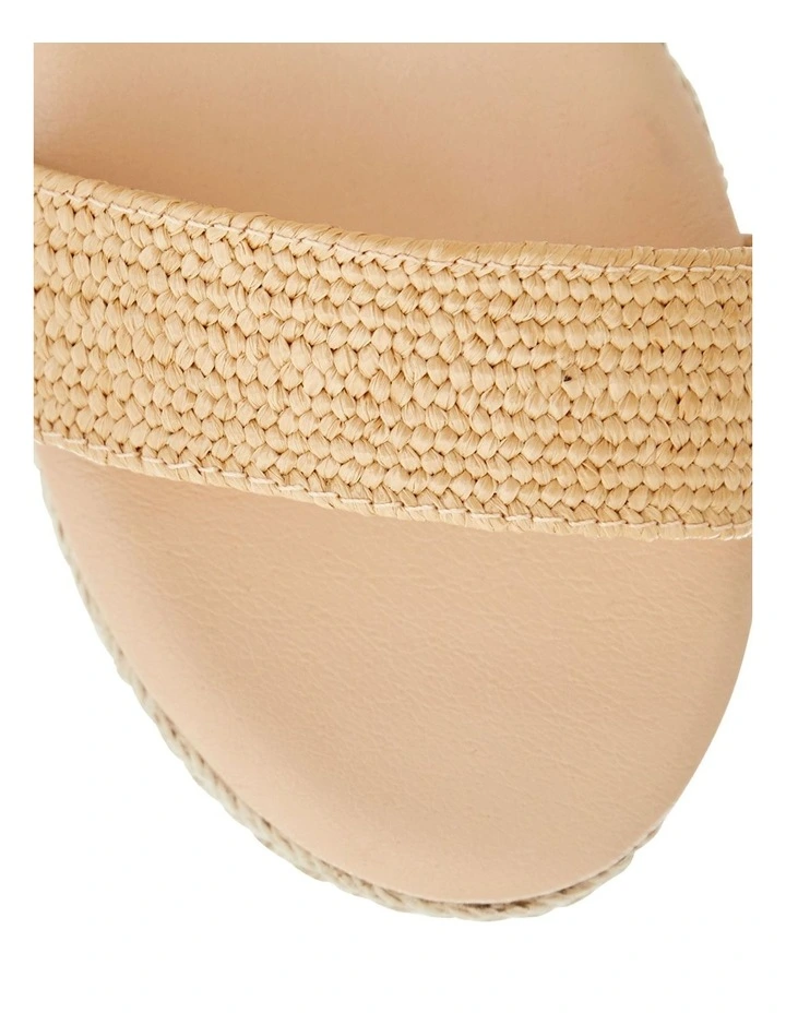 Sylvie Sandals in Natural Raffia image 4