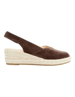 Rowena Sandals in Chocolate Suede