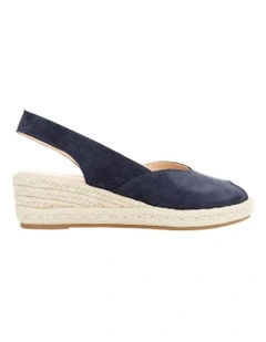 Rowena Sandals in Navy Suede