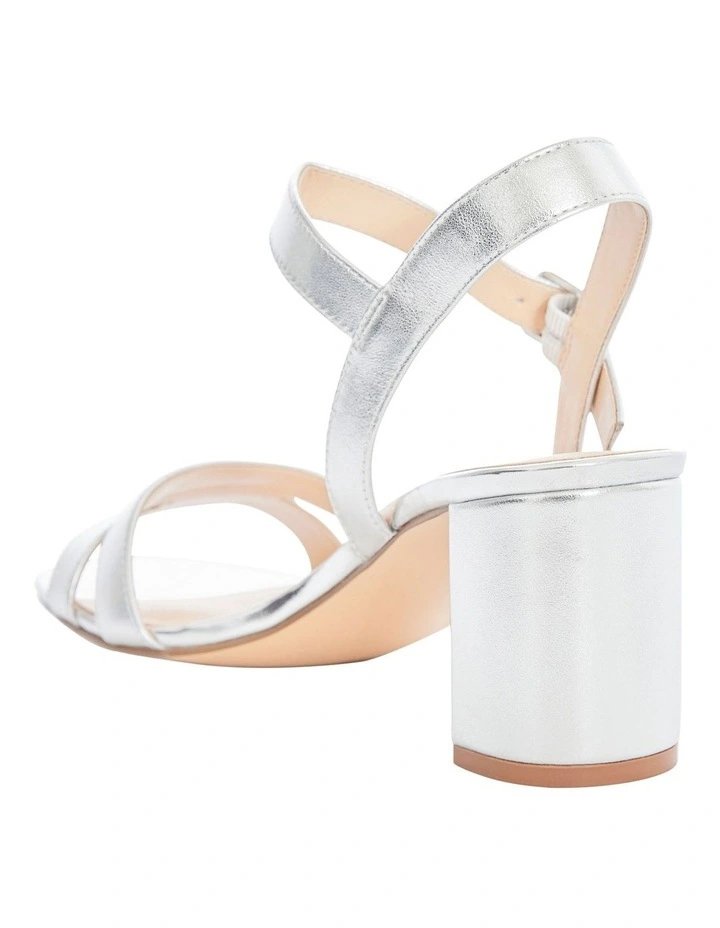 Utopia Sandals in Silver Metallic image 3
