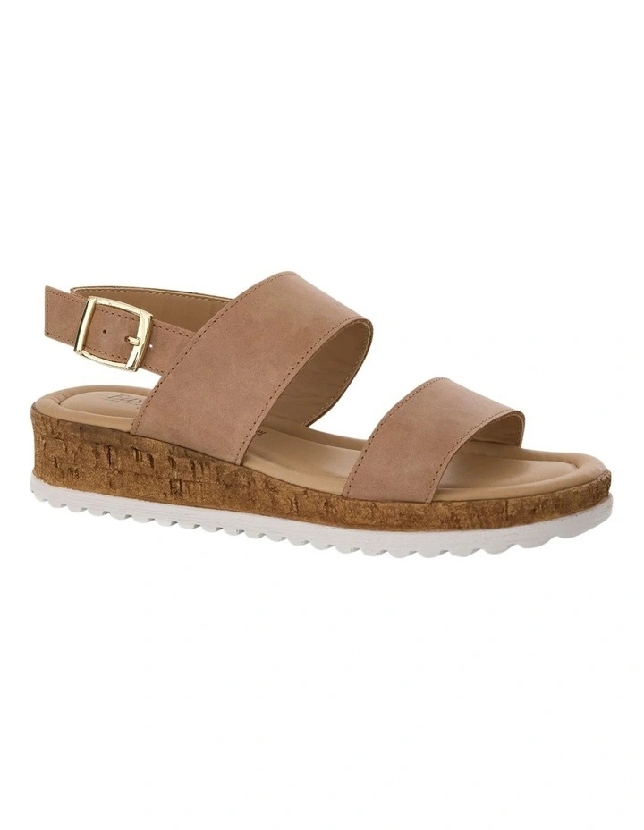Ibis Leather Sandals in Camel image 2