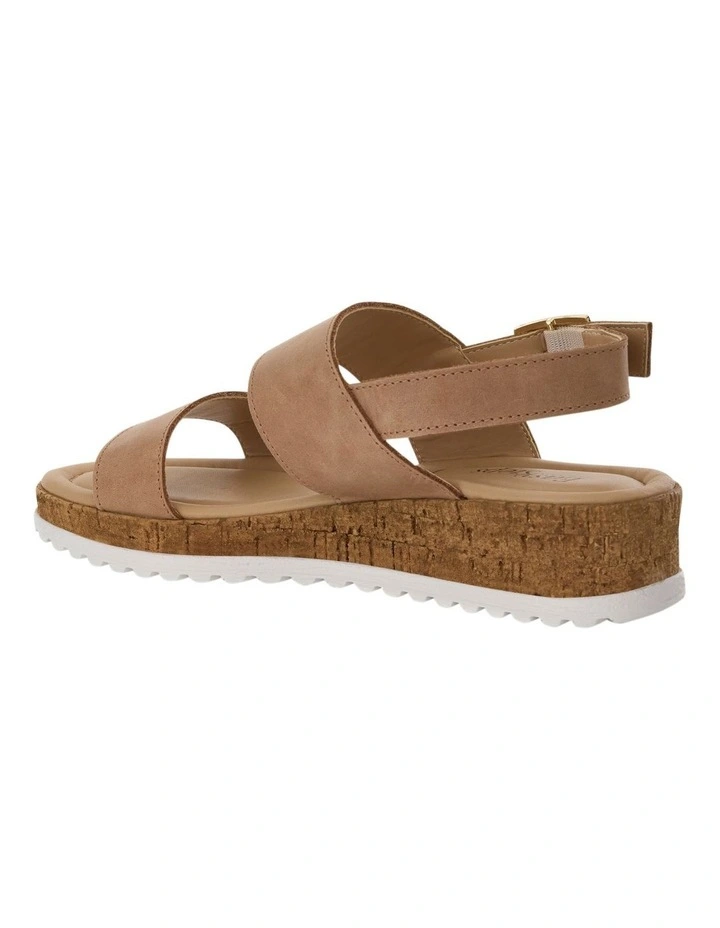 Ibis Leather Sandals in Camel image 3