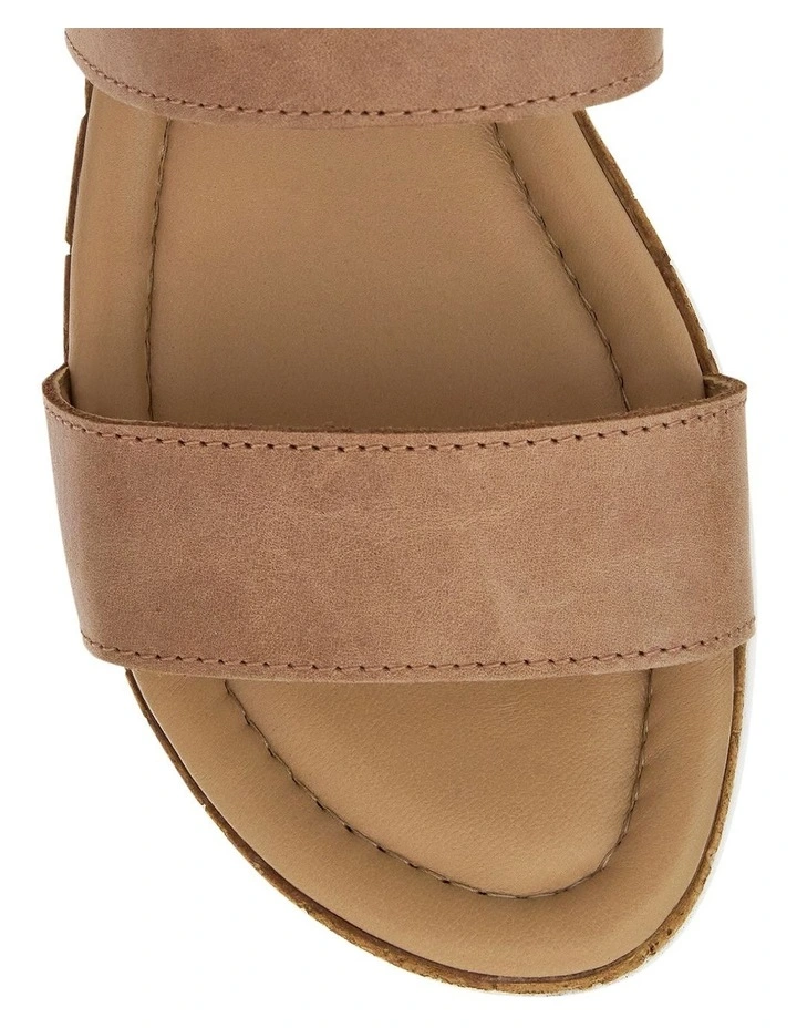 Ibis Leather Sandals in Camel image 4