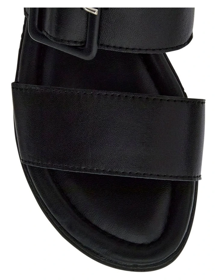 Isla Sandals in Black on Black image 4
