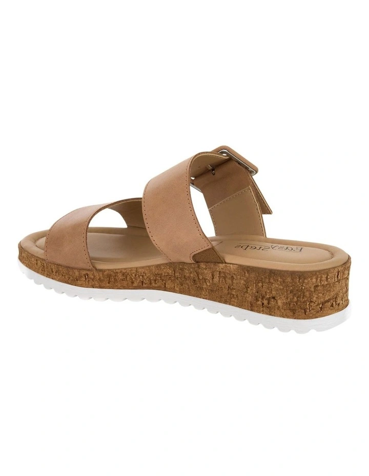 Isla Sandals in Camel Leather image 3