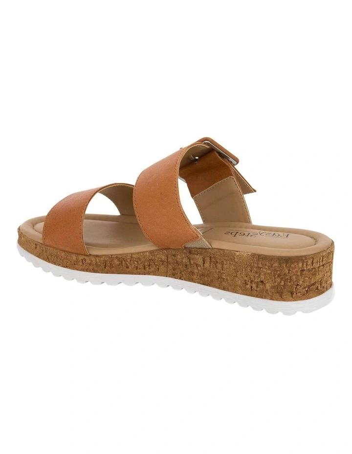 Isla Sandals in Tan Leather image 3