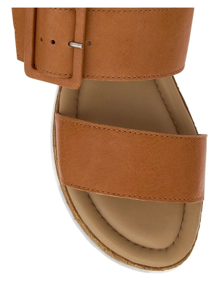 Isla Sandals in Tan Leather image 4