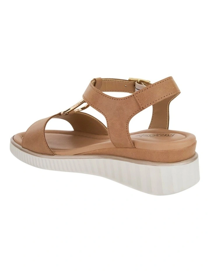 Fasinate Sandals in Camel Leather image 3