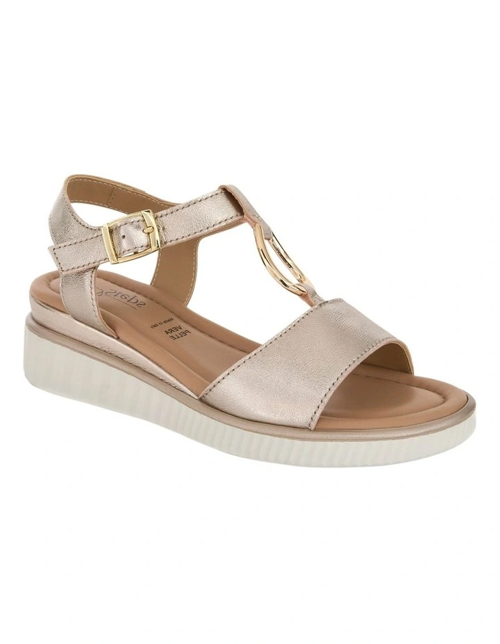 Fasinate Sandals in Champagne Metallic image 2