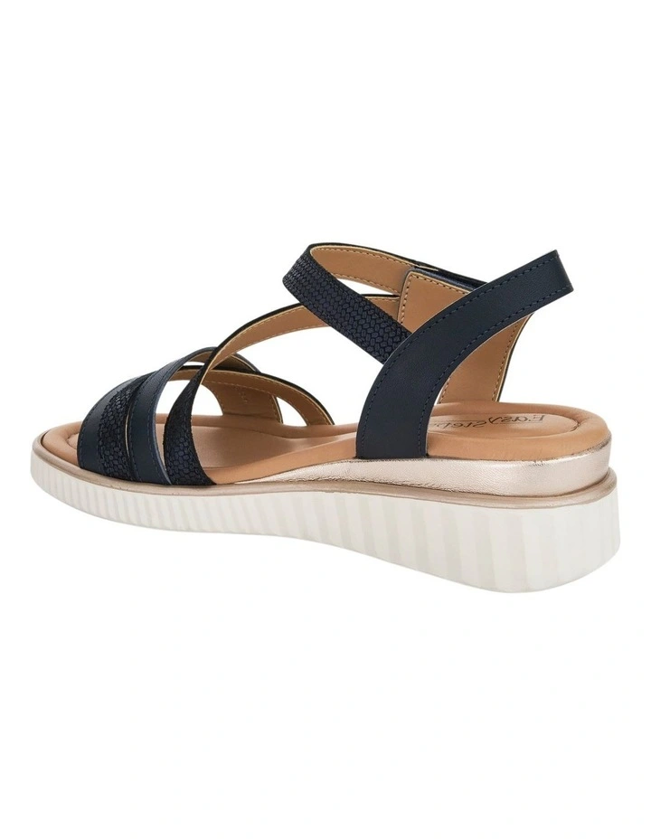 Fawn Sandals in Navy Multi image 3