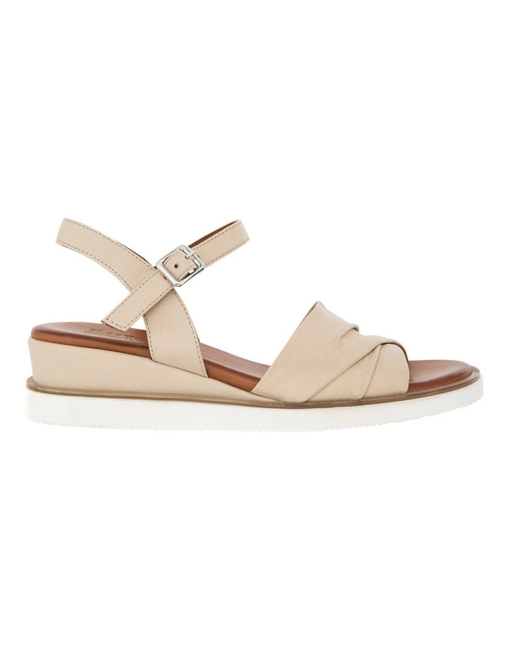 Dawn Sandals in Nude Leather image 1