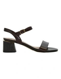 Madrid Sandals in Chocolate Leather