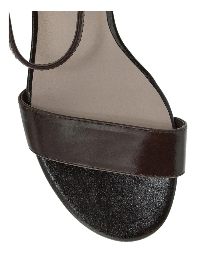 Madrid Sandals in Chocolate Leather image 4