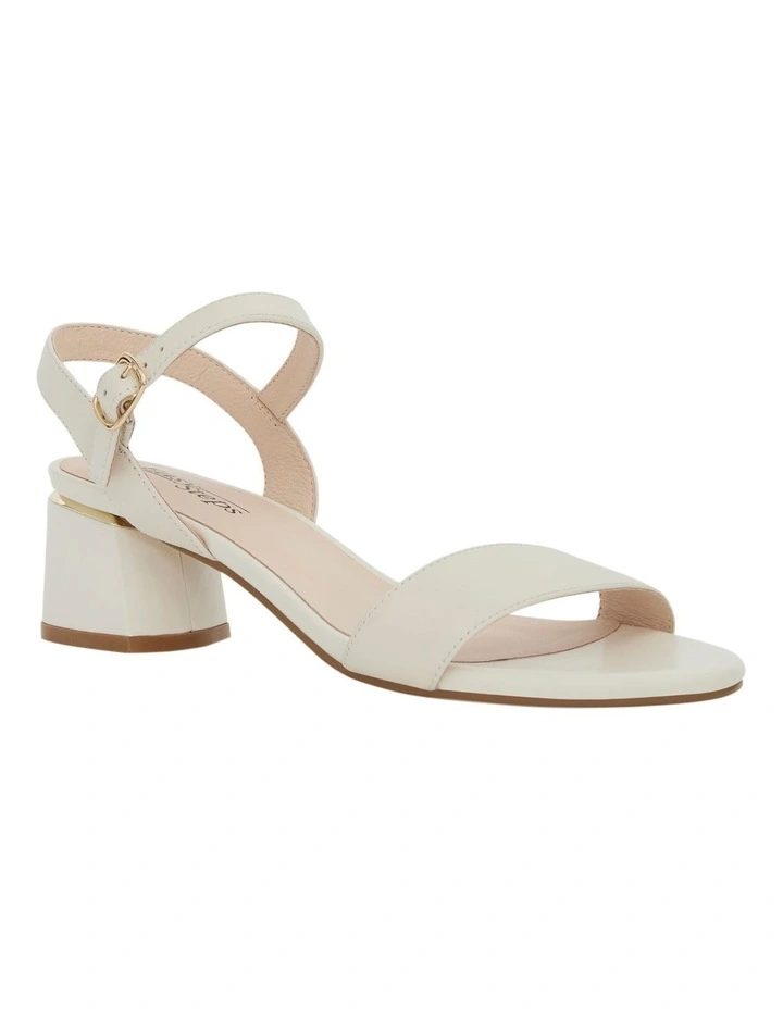 Madrid Sandals in Ivory Leather image 2