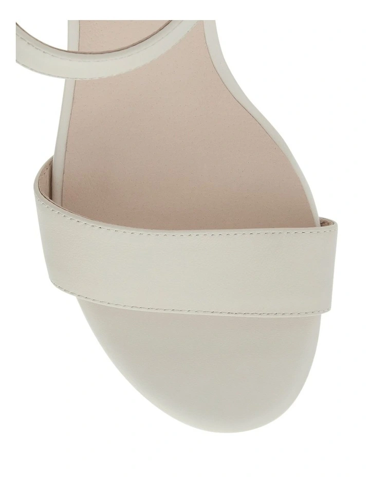 Madrid Sandals in Ivory Leather image 4