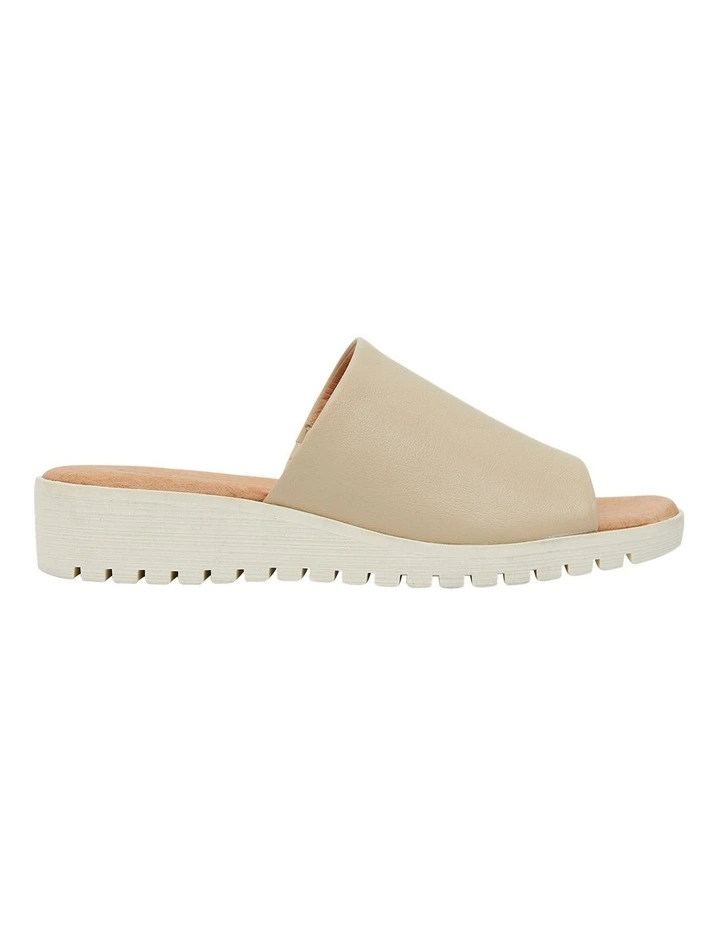 Genoa Sandals in Nude Leather image 1