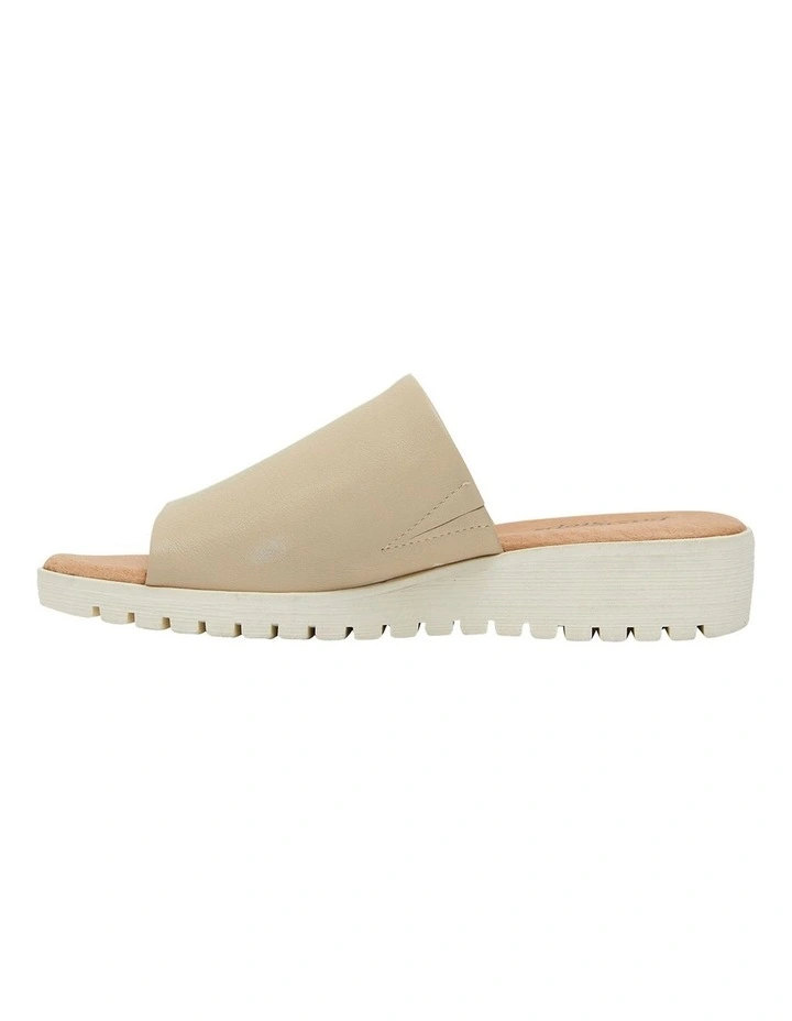 Genoa Sandals in Nude Leather image 3