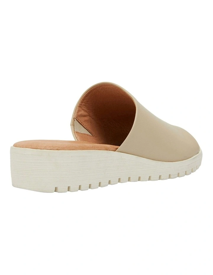 Genoa Sandals in Nude Leather image 4
