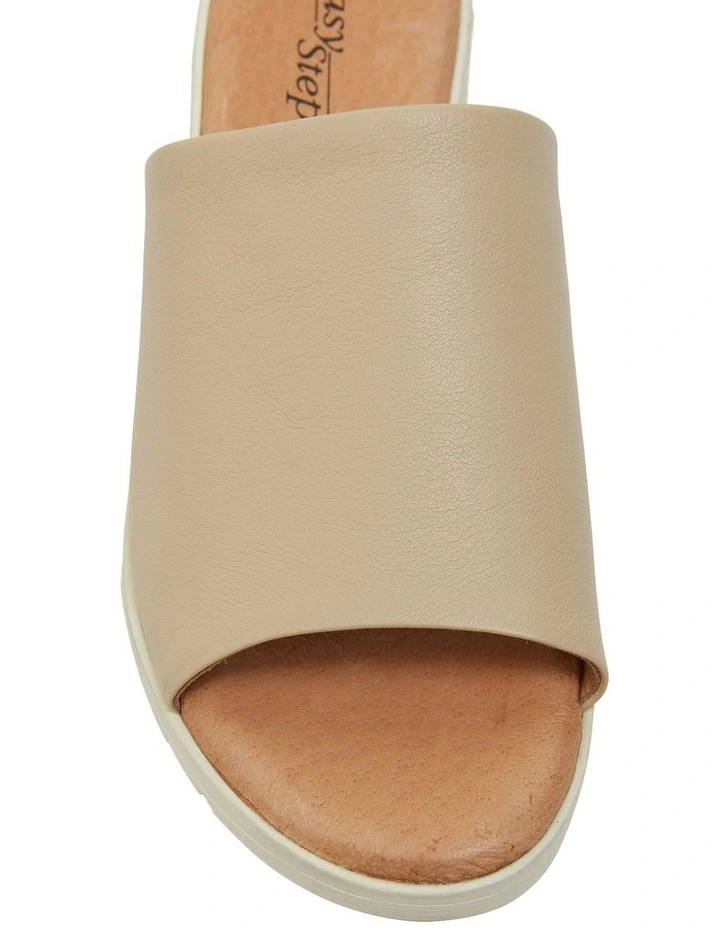 Genoa Sandals in Nude Leather image 7