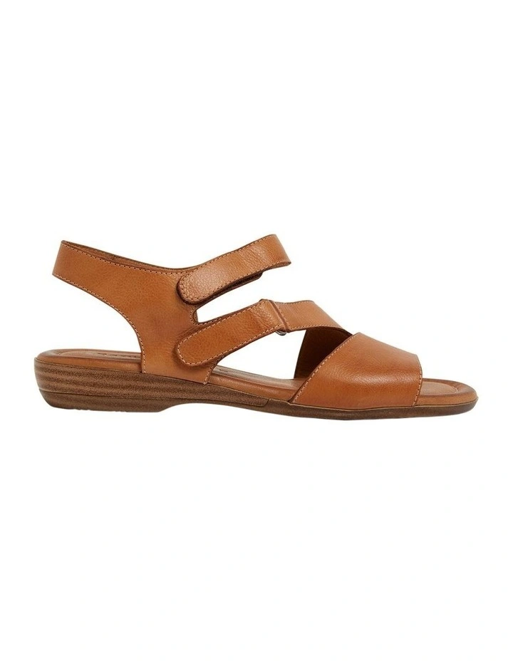 Kenya Sandals in Cognac Leather image 1