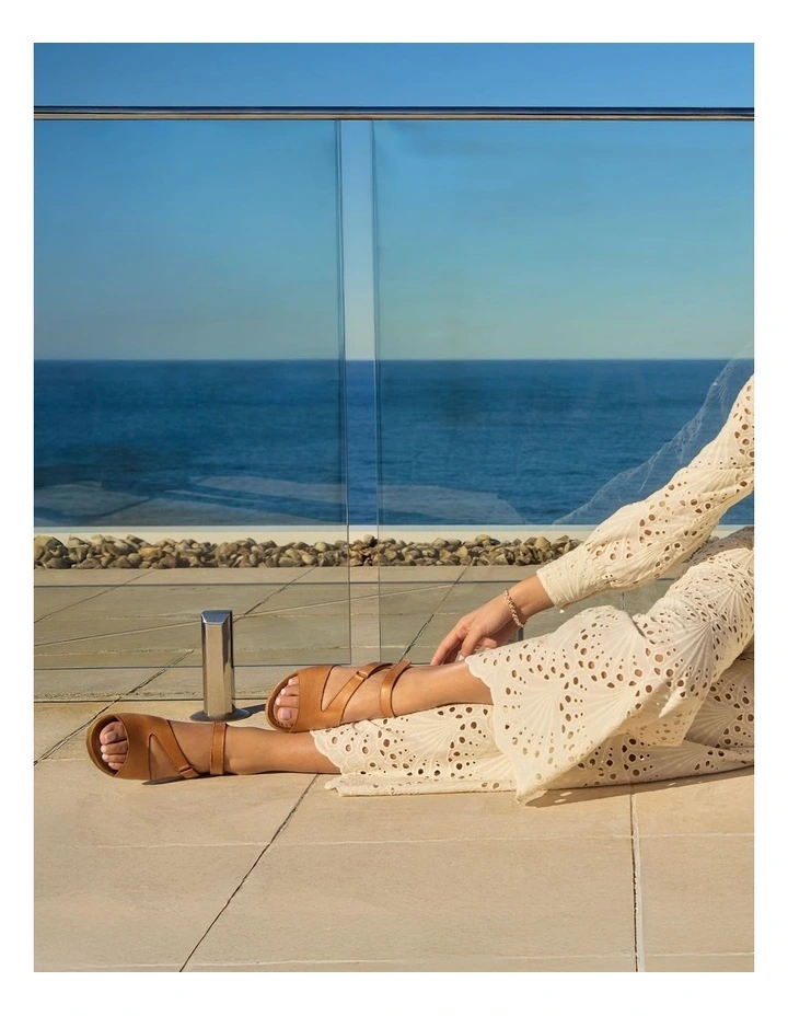 Kenya Sandals in Cognac Leather image 2