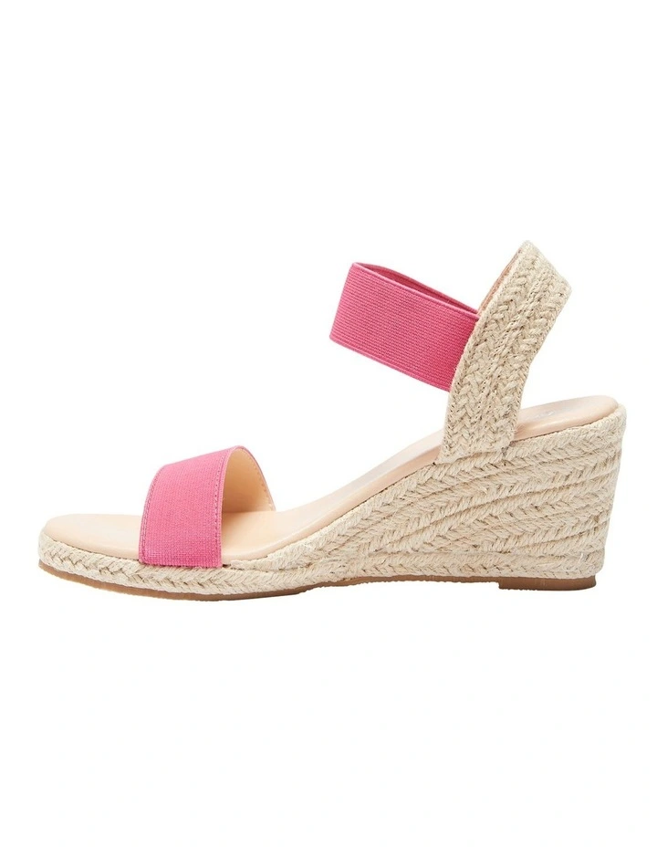 Summit Elastic Sandals In Pink image 3