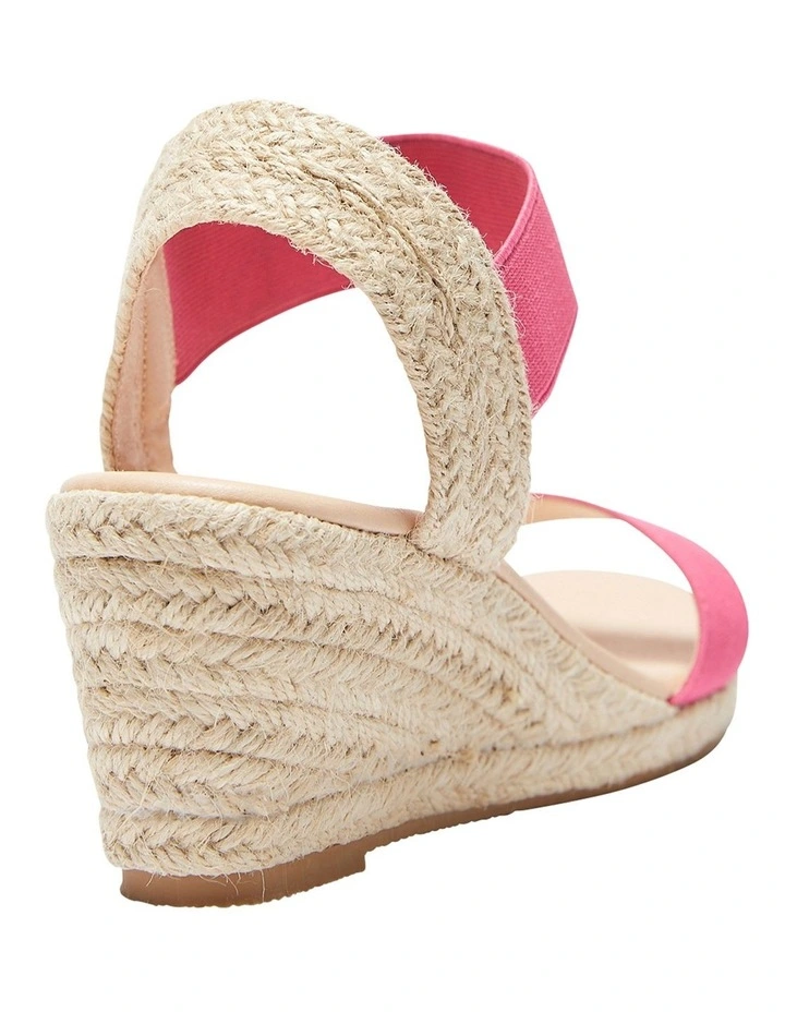 Summit Elastic Sandals In Pink image 4