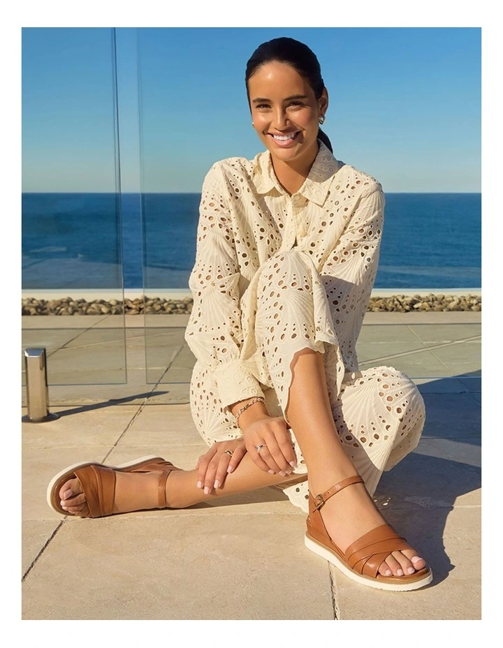 Dawn Sandals in Cognac Glove image 2