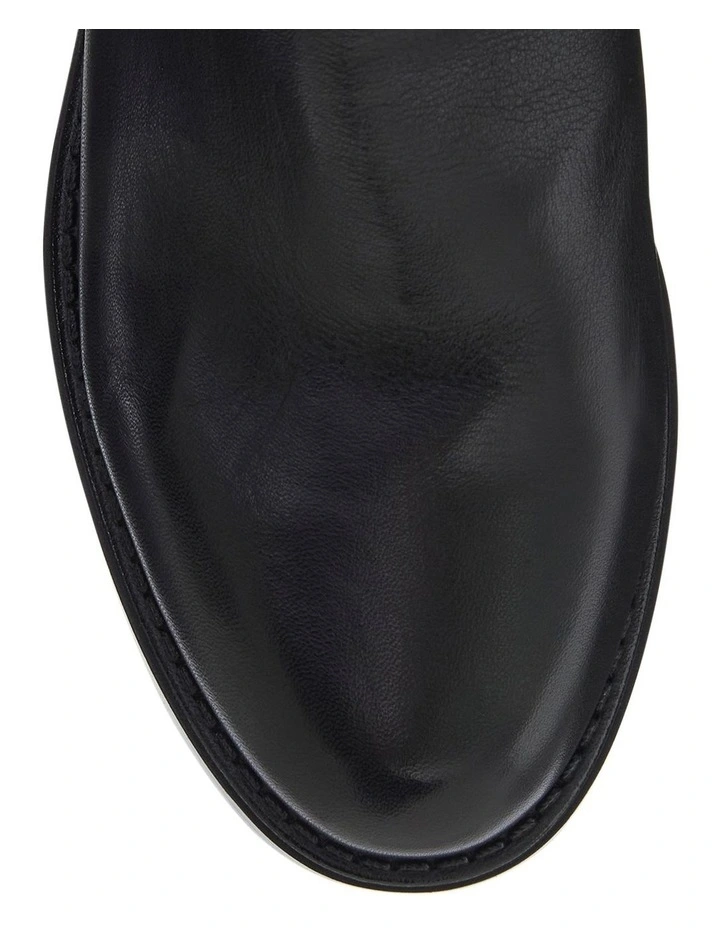 Merchant Leather Boots in Black image 5