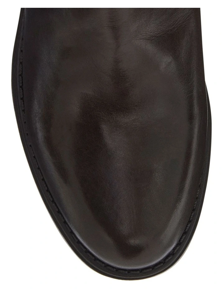 Merchant Leather Boots in Chocolate image 4